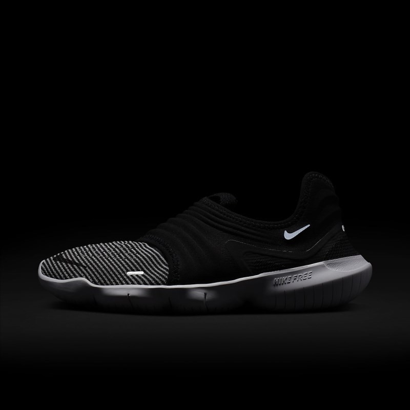 Nike フリー RN フライニット 3.0 レディース ランニングシューズ 黒 | ZR8213-653
