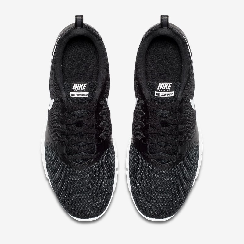 Nike フレックス Essential TR レディース ウォーキングシューズ 黒 | QD0821-888