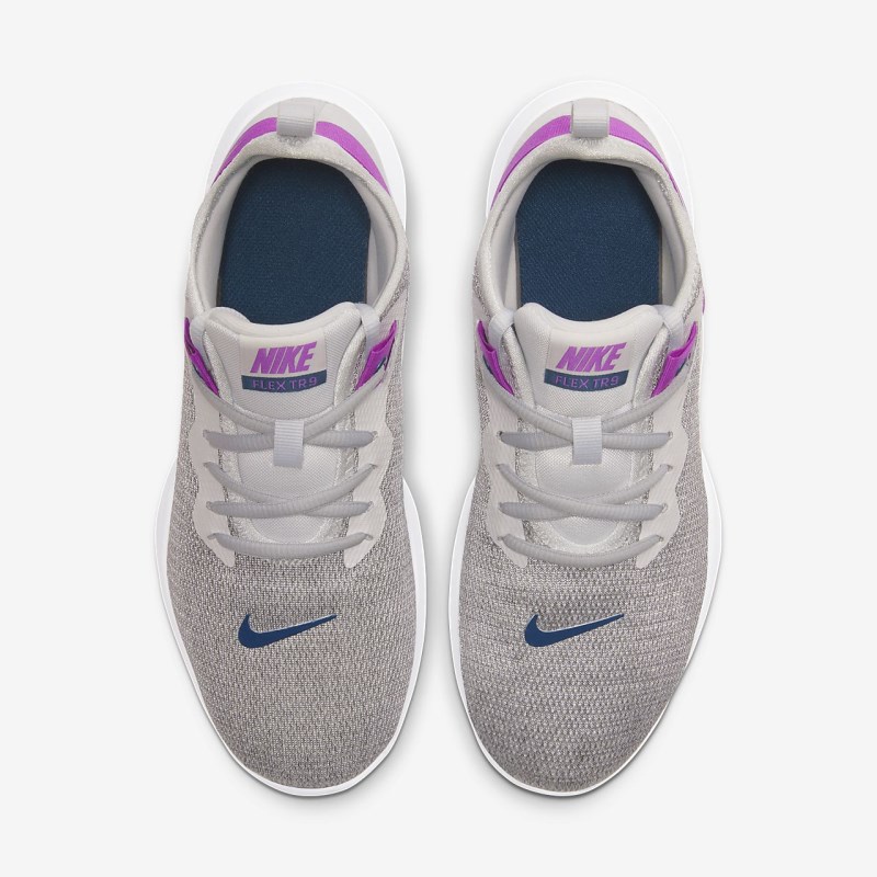 Nike フレックス TR 9 レディース トレーニングシューズ グレー | KG9889-479