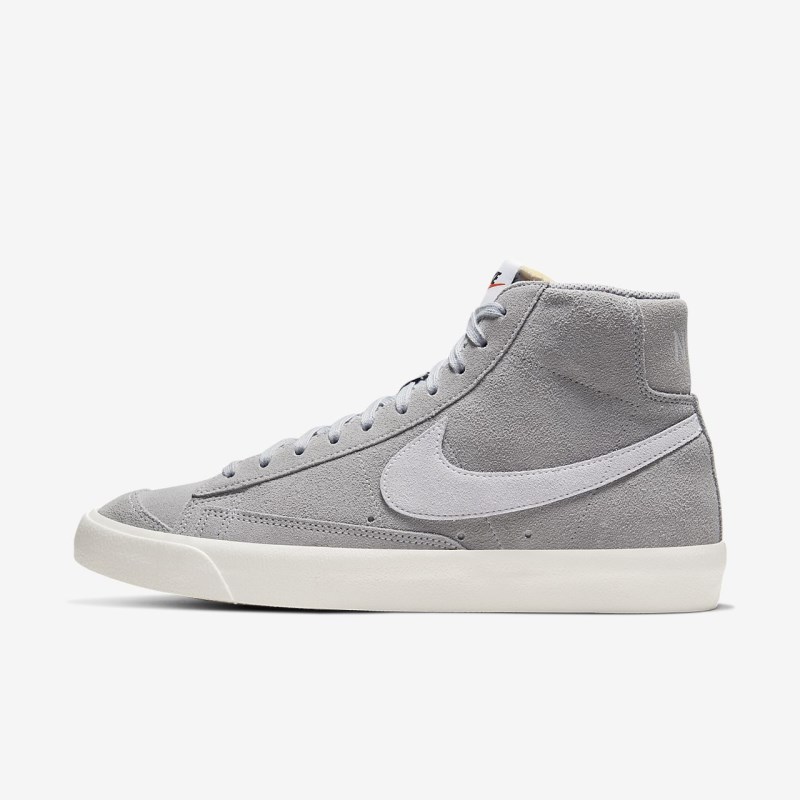 Nike ブレザー ミッドカット \'77 スエード メンズ スニーカー グレー | LP4644-262