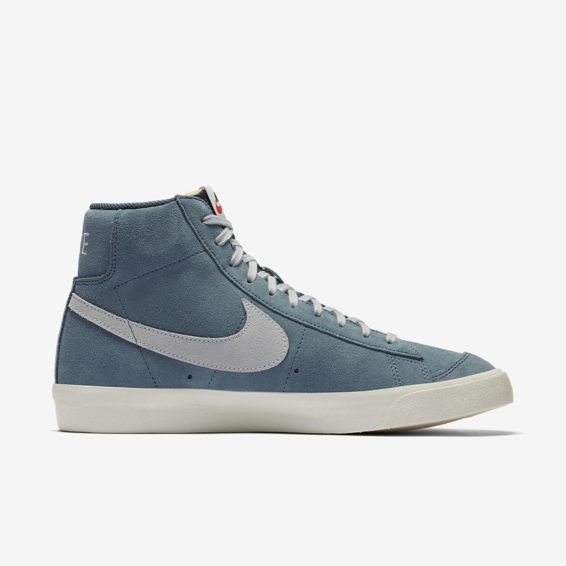 Nike ブレザー ミッドカット '77 スエード メンズ スニーカー ライト青 | JJ5254-914