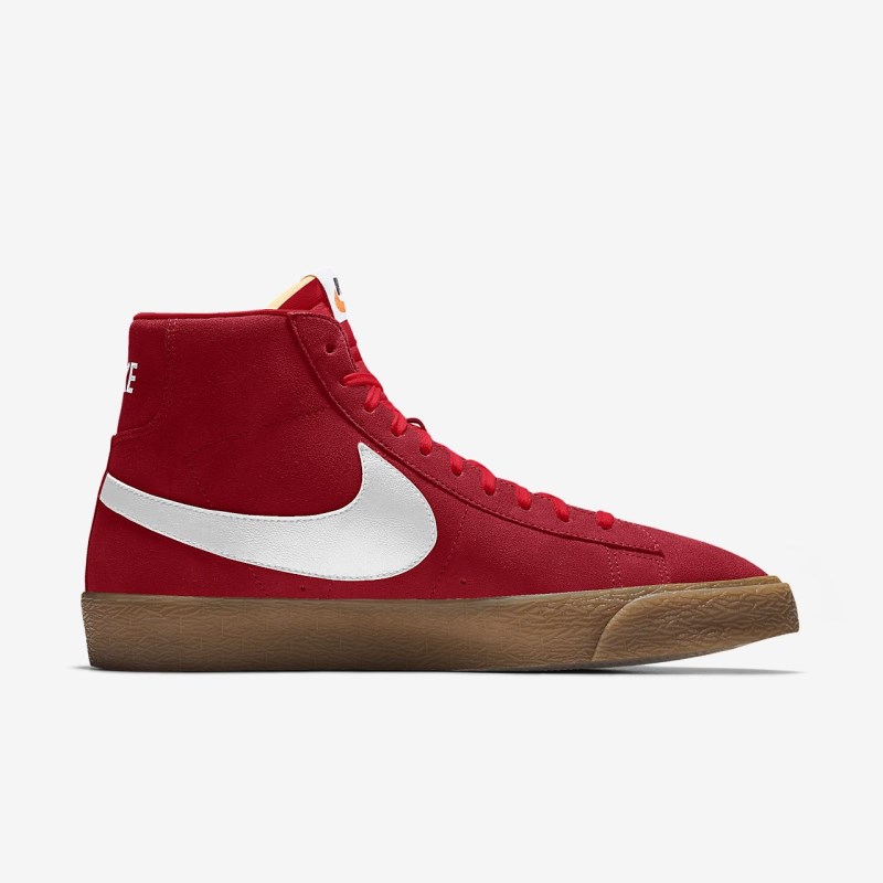 Nike ブレザー ミッドカット メンズ スニーカー 赤 | QX5108-101
