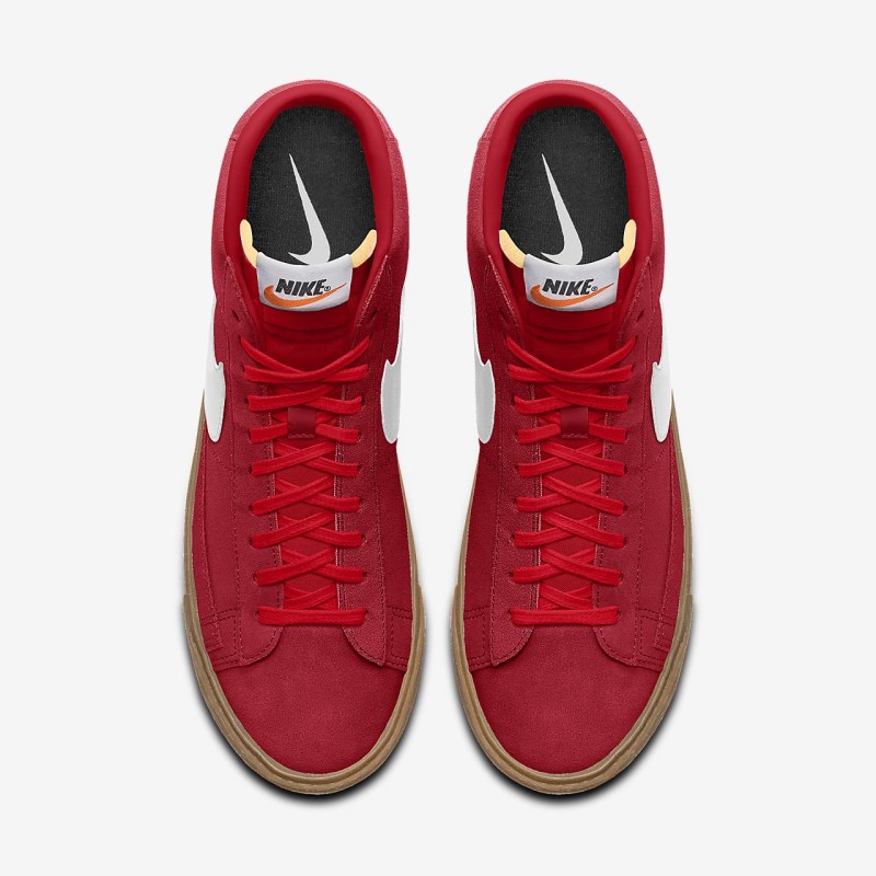 Nike ブレザー ミッドカット メンズ スニーカー 赤 | QX5108-101