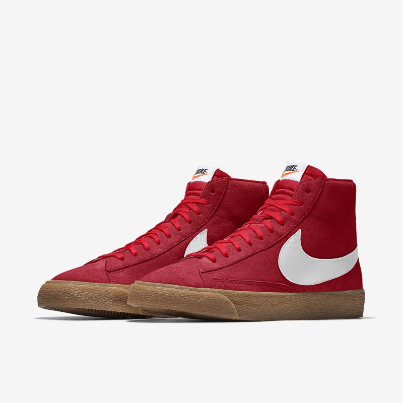 Nike ブレザー ミッドカット メンズ スニーカー 赤 | QX5108-101