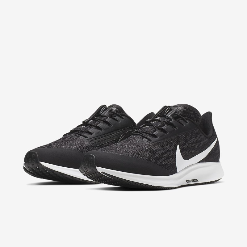 Nike ペガサス 36 FlyEase (Extra ワイド) メンズ ランニングシューズ 黒 | TB4236-140