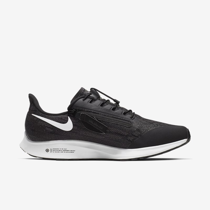 Nike ペガサス 36 FlyEase (Extra ワイド) メンズ ランニングシューズ 黒 | TB4236-140