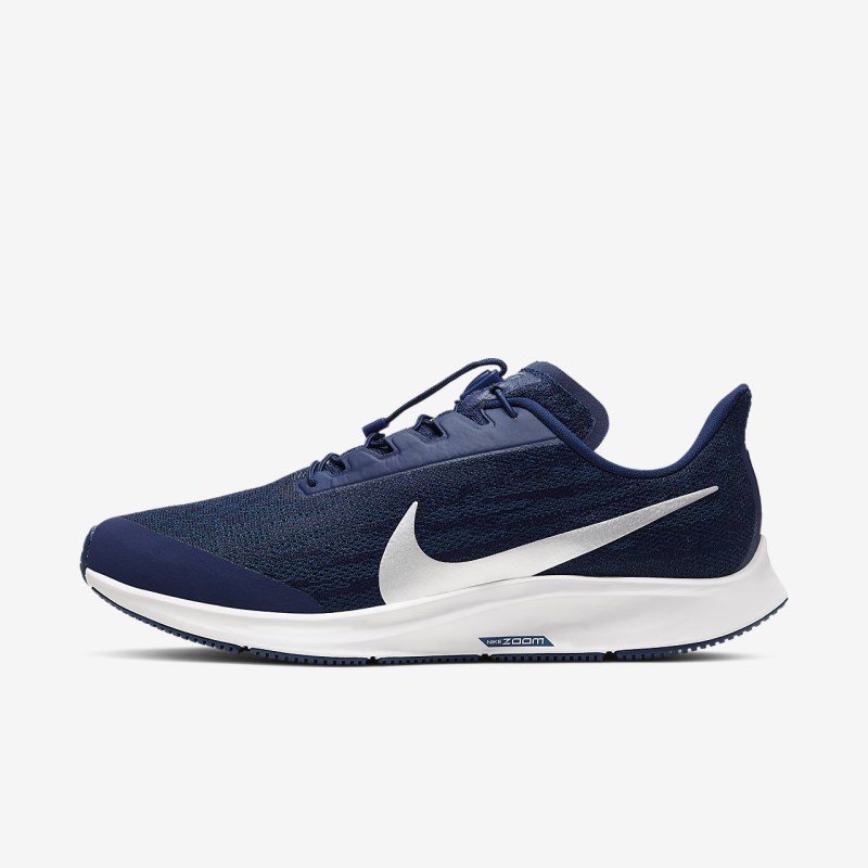 Nike ペガサス 36 FlyEase (Extra ワイド) メンズ ランニングシューズ 青 | TI7252-899