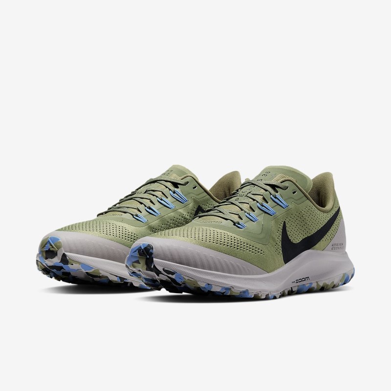 Nike ペガサス 36 トレイル メンズ ランニングシューズ 緑 | EM9358-792
