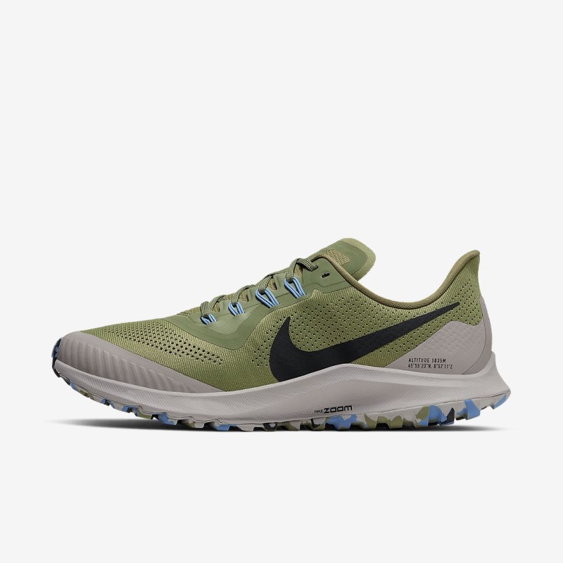 Nike ペガサス 36 トレイル メンズ ランニングシューズ 緑 | EM9358-792
