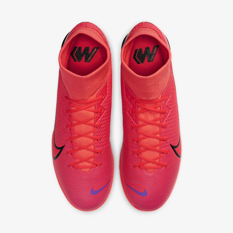 Nike マーキュリアル Superfly 7 Academy IC レディース サッカーシューズ 赤 | IG4542-912