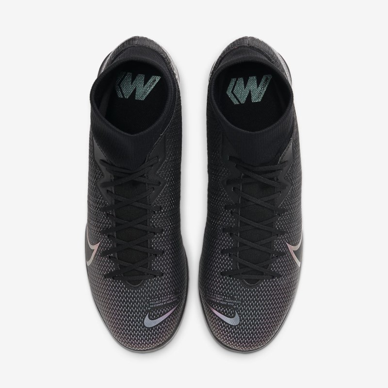 Nike マーキュリアル Superfly 7 Academy IC レディース サッカーシューズ 黒 | VO5361-868