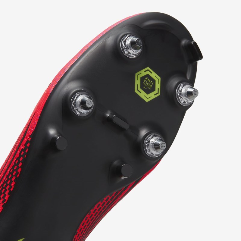 Nike マーキュリアル Superfly 7 Academy SG-PRO Anti-Clog Traction レディース サッカーシューズ 赤 | FZ2293-184