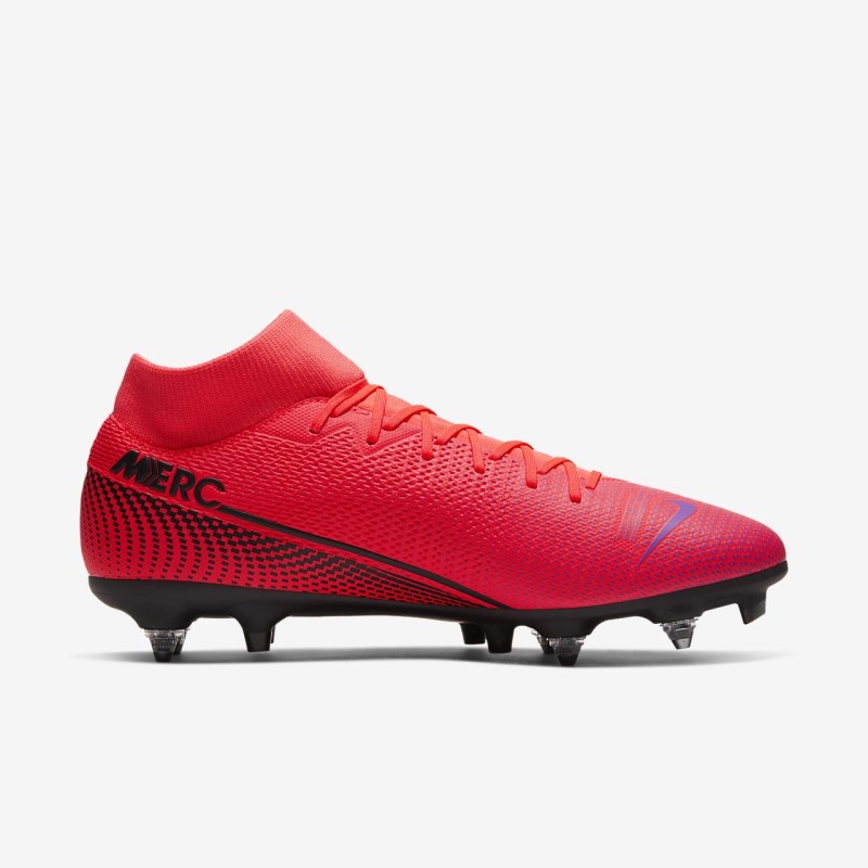 Nike マーキュリアル Superfly 7 Academy SG-PRO Anti-Clog Traction メンズ サッカーシューズ 赤 | XN9362-611