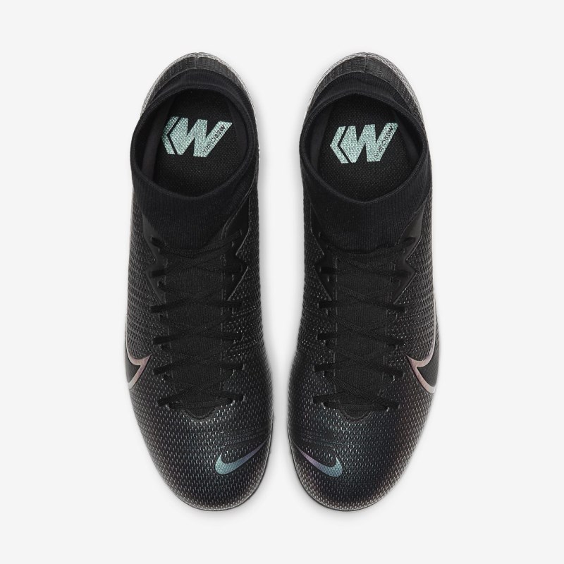 Nike マーキュリアル Superfly 7 Academy TF レディース サッカーシューズ 黒 | NF0183-142