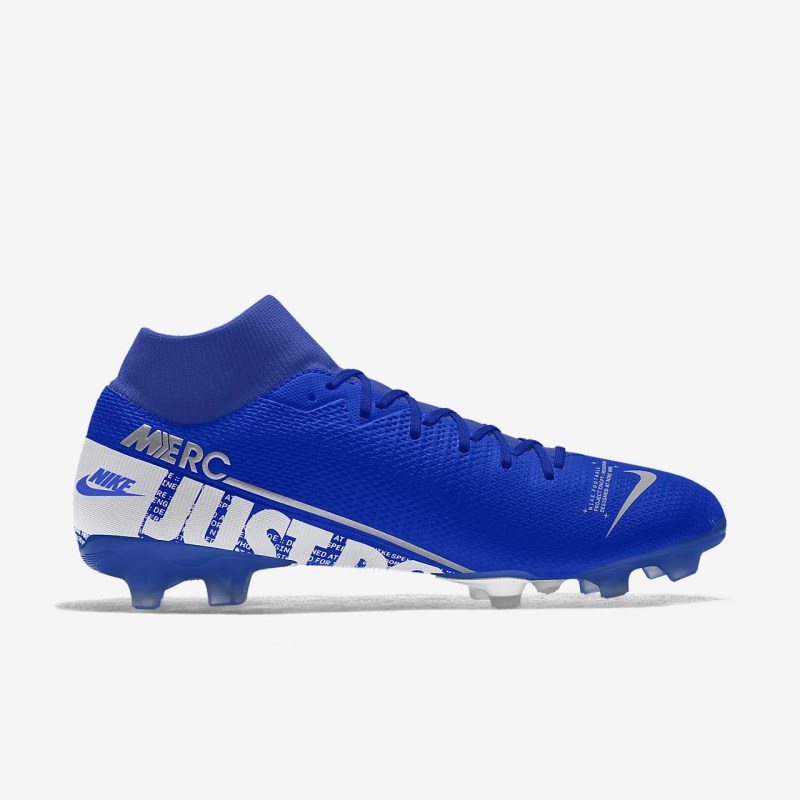 Nike マーキュリアル Superfly 7 Academy メンズ サッカーシューズ 青 | WD3382-089