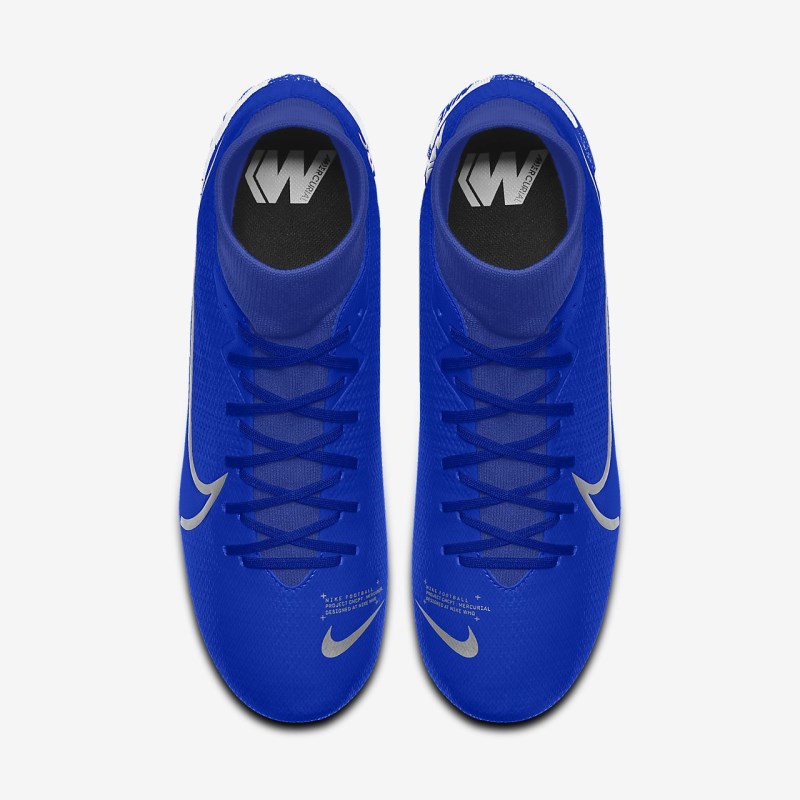 Nike マーキュリアル Superfly 7 Academy メンズ サッカーシューズ 青 | WD3382-089