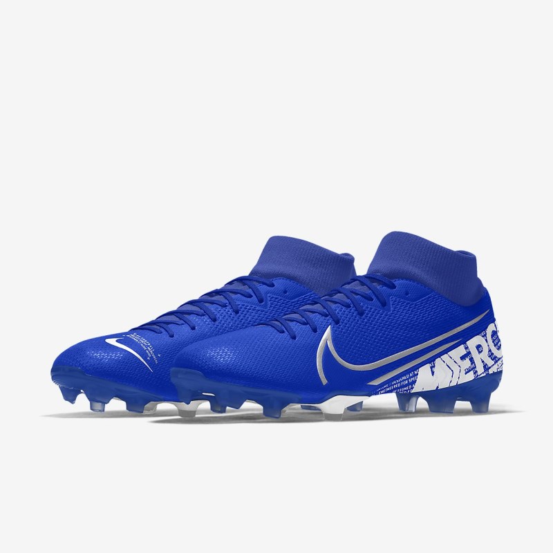 Nike マーキュリアル Superfly 7 Academy メンズ サッカーシューズ 青 | WD3382-089