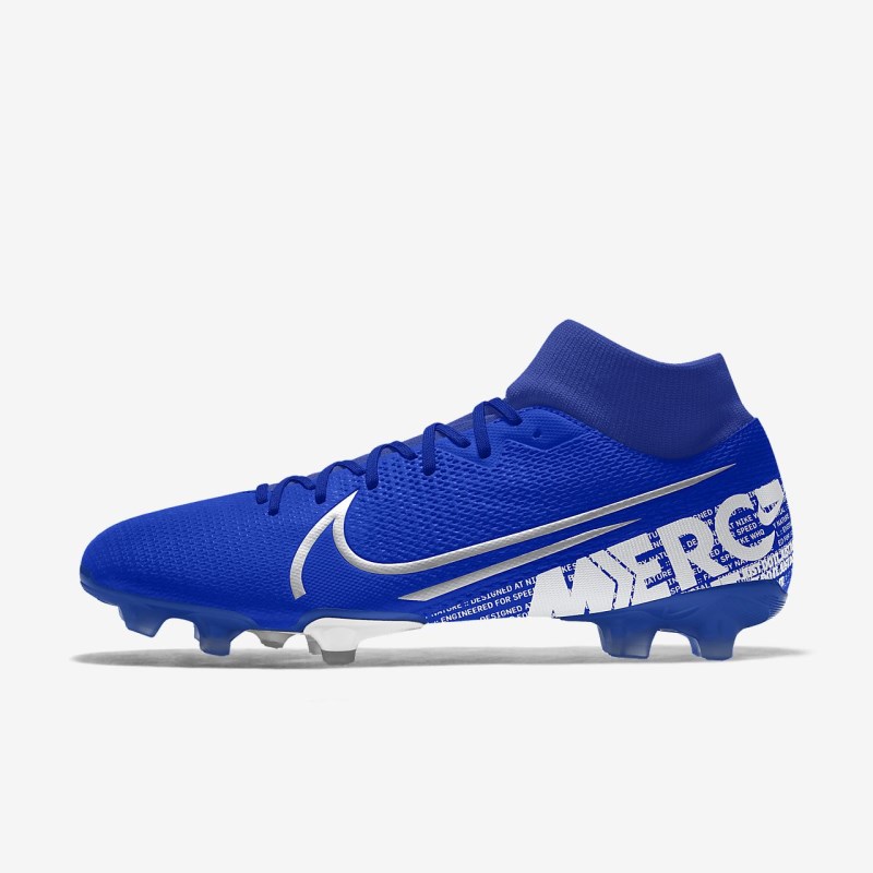 Nike マーキュリアル Superfly 7 Academy メンズ サッカーシューズ 青 | WD3382-089