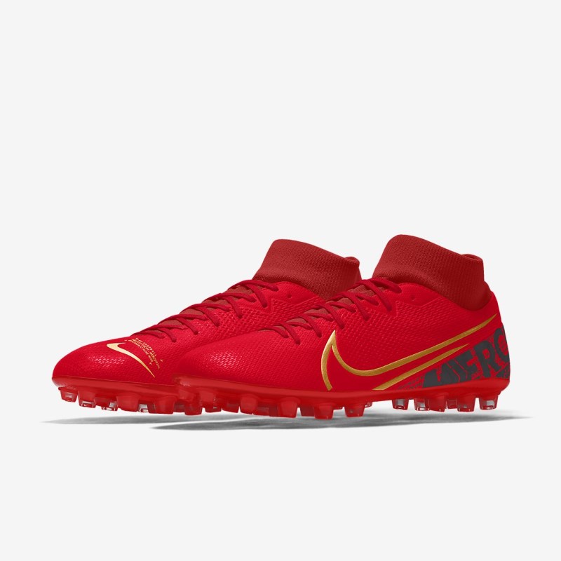 Nike マーキュリアル Superfly 7 Academy メンズ サッカーシューズ 赤 | ZQ2751-190