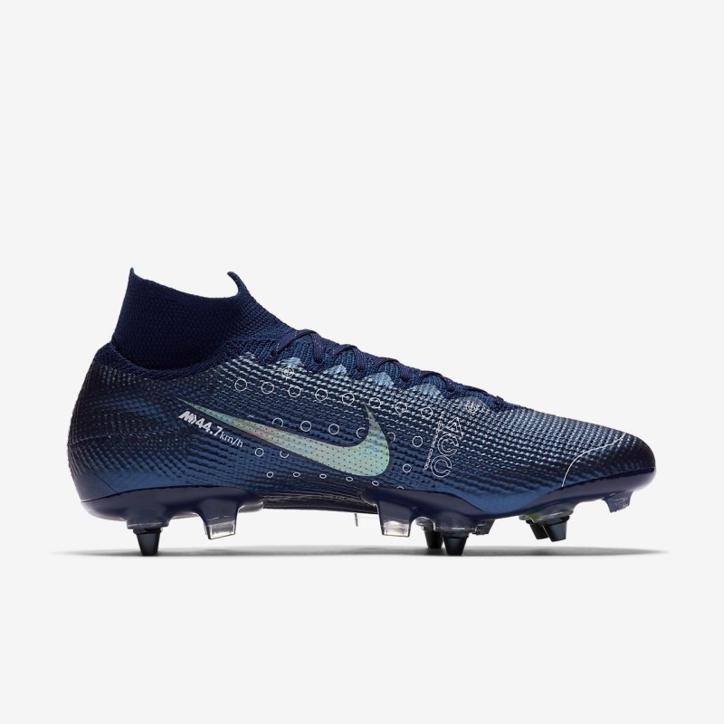 Nike マーキュリアル Superfly 7 エリート MDS SG-PRO Anti-Clog Traction レディース サッカーシューズ 青 | XR1845-021