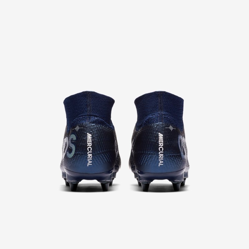 Nike マーキュリアル Superfly 7 エリート MDS SG-PRO Anti-Clog Traction レディース サッカーシューズ 青 | XR1845-021