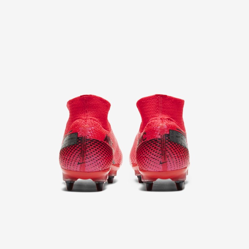 Nike マーキュリアル Superfly 7 エリート SG-PRO Anti-Clog Traction レディース サッカーシューズ 赤 | EL9244-830