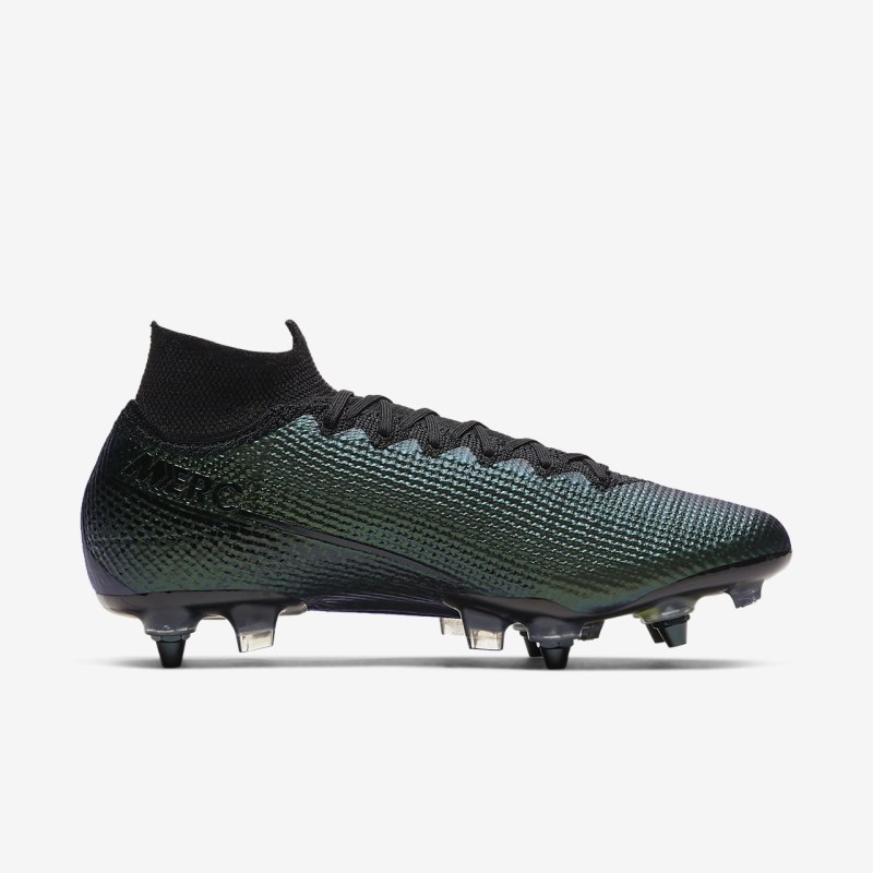 Nike マーキュリアル Superfly 7 エリート SG-PRO Anti-Clog Traction メンズ サッカーシューズ 黒 | FF7165-346