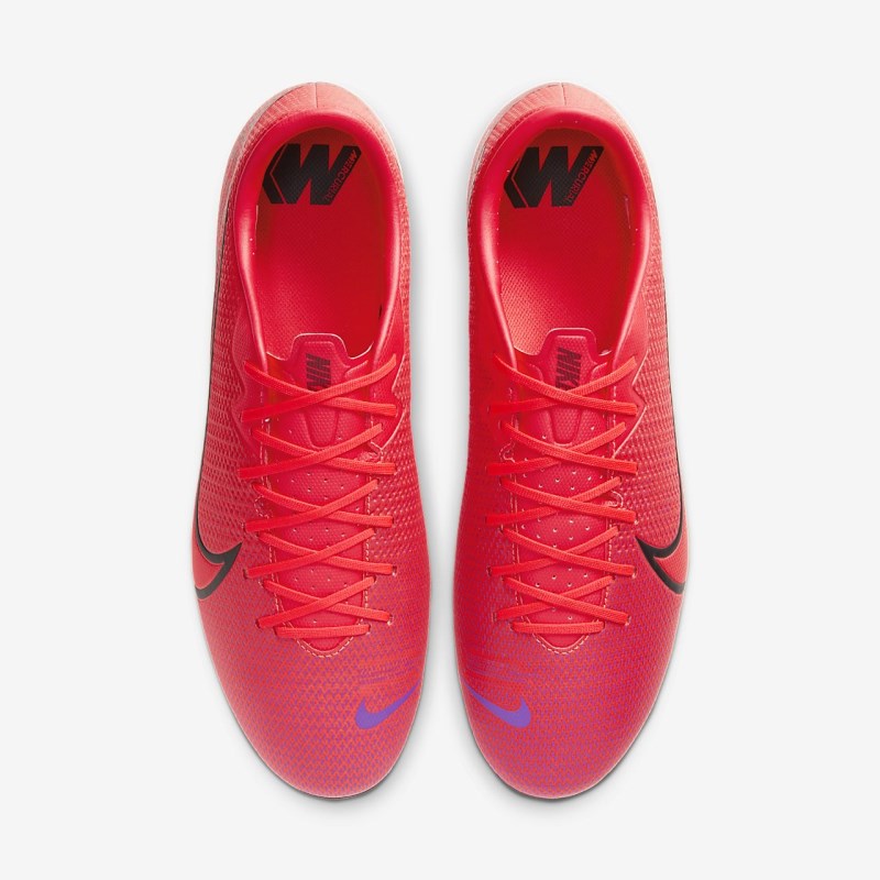 Nike マーキュリアル Vapor 13 Academy SG-PRO Anti-Clog Traction レディース サッカーシューズ 赤 | FV7066-533