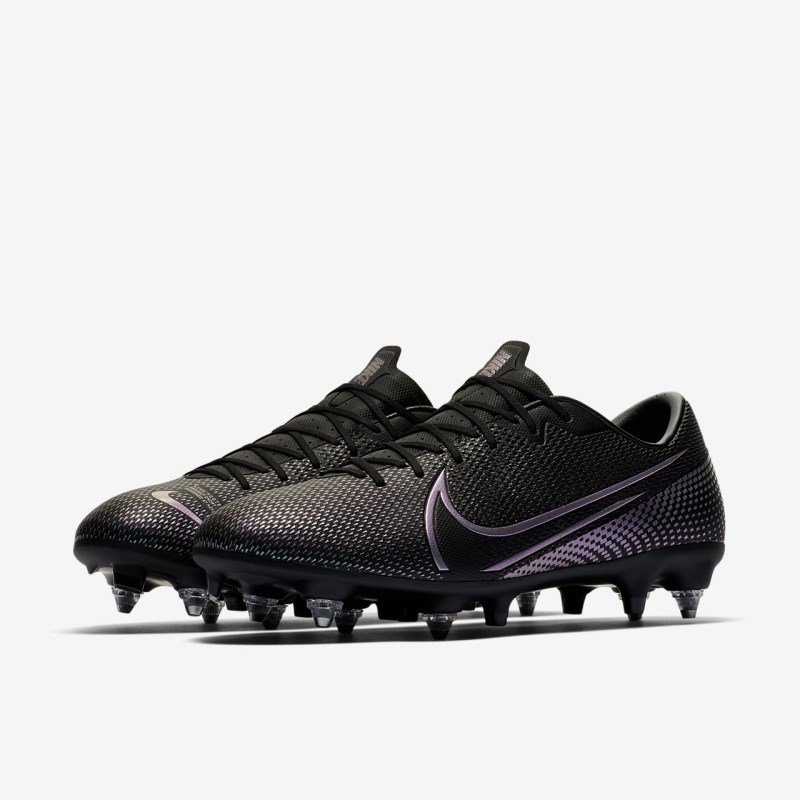 Nike マーキュリアル Vapor 13 Academy SG-PRO Anti-Clog Traction レディース サッカーシューズ 黒 | SD3359-167