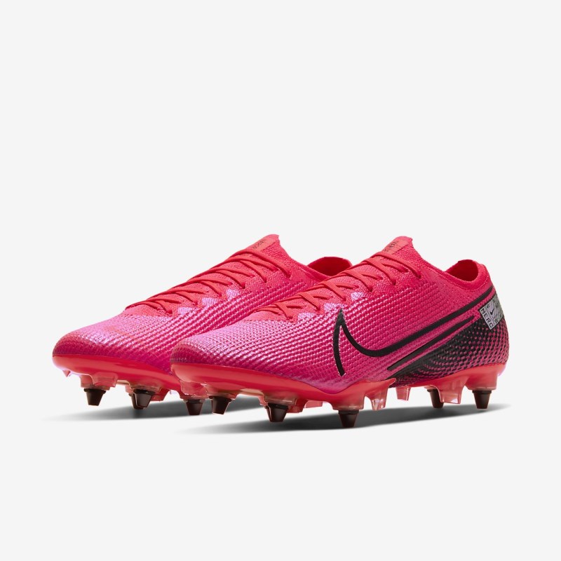 Nike マーキュリアル Vapor 13 エリート SG-PRO Anti-Clog Traction レディース サッカーシューズ 赤 | DE2092-310