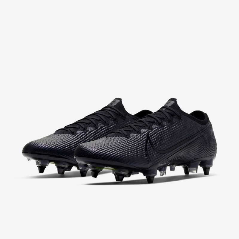 Nike マーキュリアル Vapor 13 エリート SG-PRO Anti-Clog Traction レディース サッカーシューズ 黒 | MR2711-517