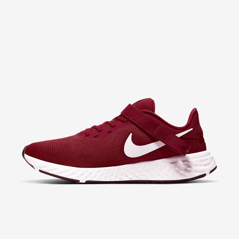 Nike レボリューション 5 FlyEase メンズ ランニングシューズ 赤 | WN3130-652