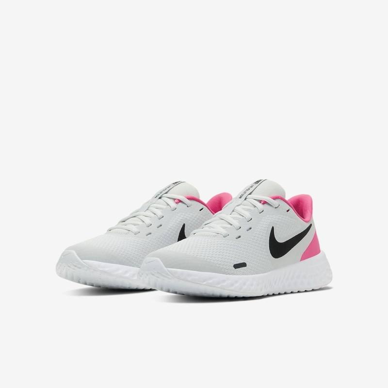 Nike レボリューション 5 キッズ トレーニングシューズ グレー | EX8168-981