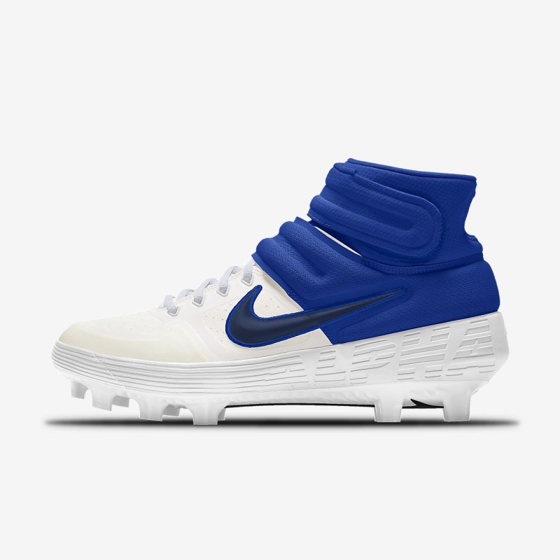 Nike Alpha ハラチ エリート 2 ミッドカット MCS メンズ ベースボール シューズ 白 | TN1938-245