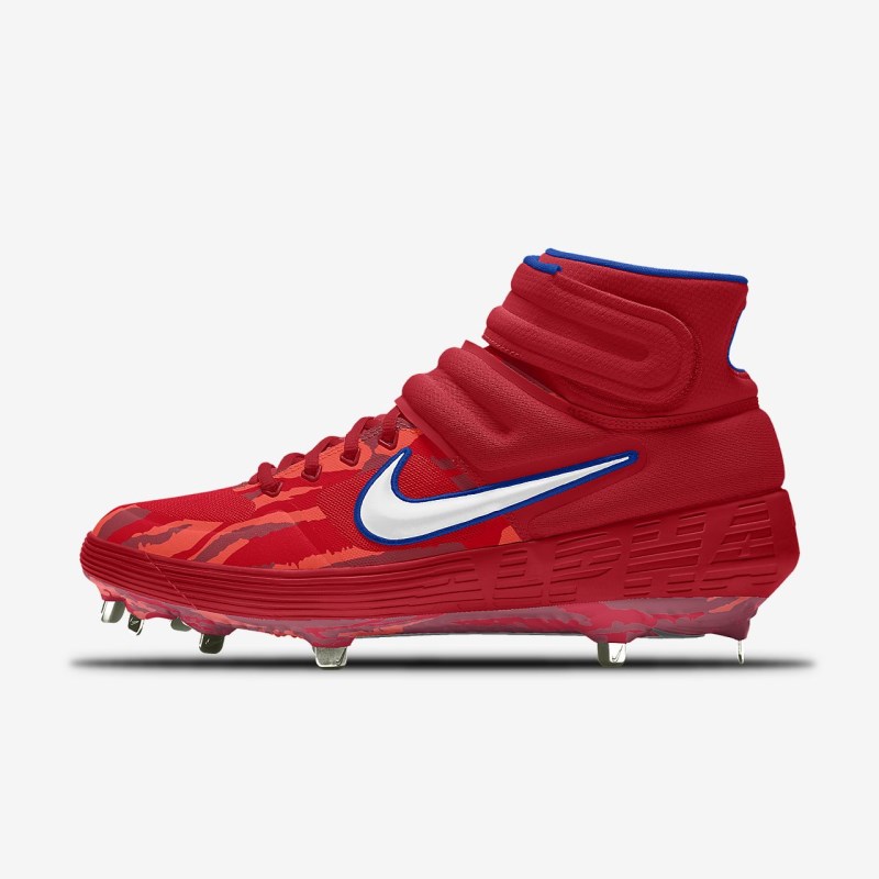 Nike Alpha ハラチ エリート 2 ミッドカット Metal メンズ ベースボール シューズ 赤 | DP4324-880