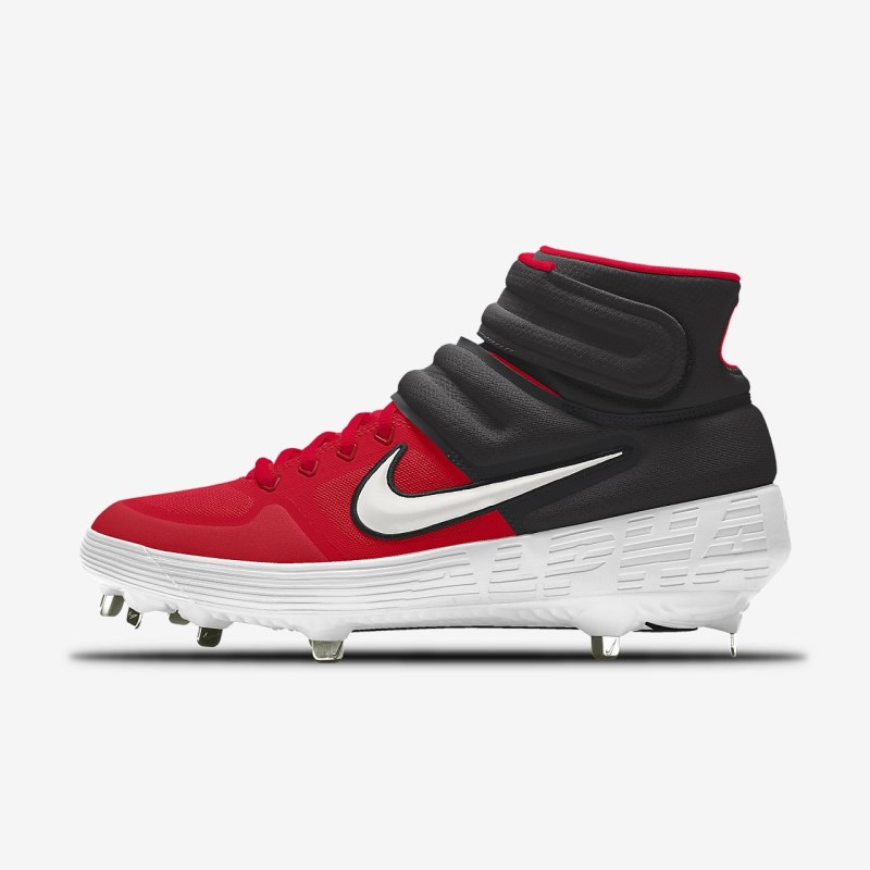 Nike Alpha ハラチ エリート 2 ミッドカット メンズ ベースボール シューズ 赤 | AT9832-368