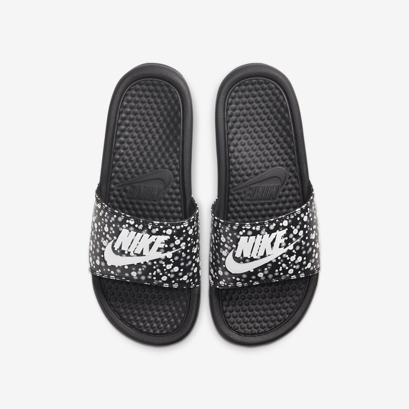 Nike Benassi JDI Floral レディース スライドサンダル 黒 | KT7042-747