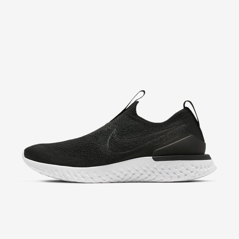 Nike Epic Phantom React フライニット レディース ランニングシューズ 黒 | XT9330-297