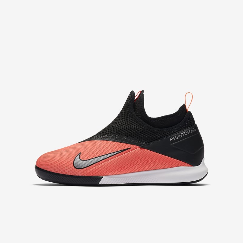 Nike Jr. Phantom Vision 2 Academy Dynamic フィット IC キッズ サッカーシューズ 赤 | XZ4769-443