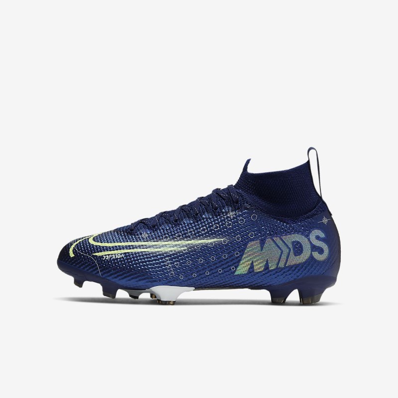 Nike Jr. マーキュリアル Superfly 7 エリート MDS FG キッズ サッカーシューズ 青 | IL6740-807