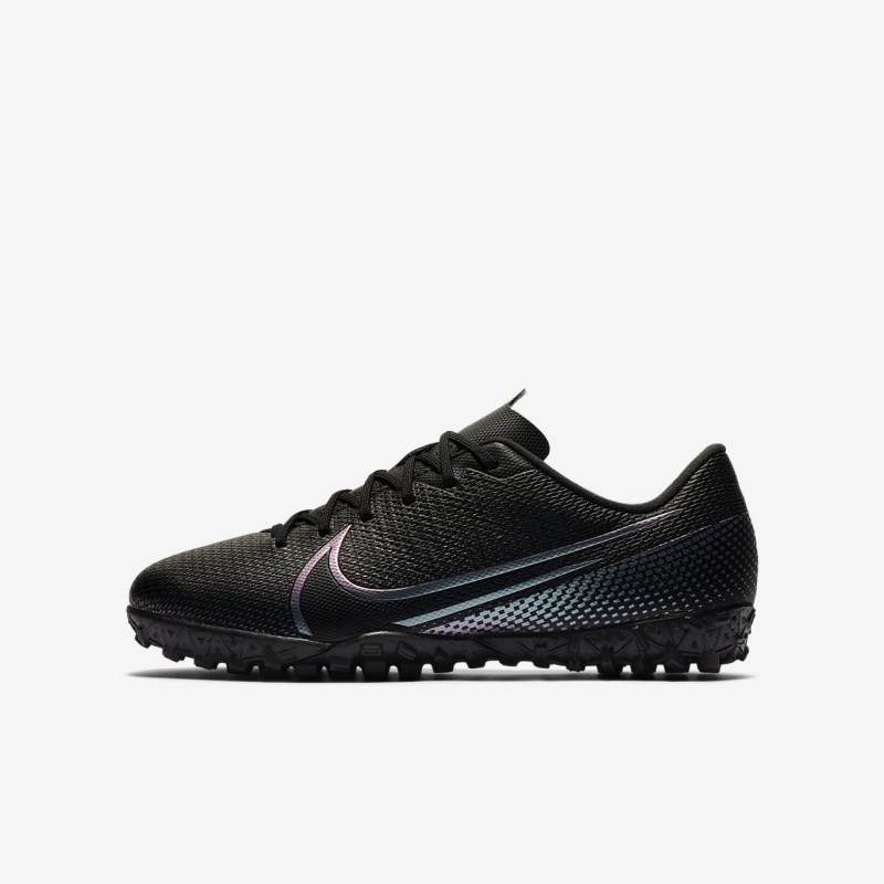 Nike Jr. マーキュリアル Vapor 13 Academy TF キッズ サッカーシューズ 黒 | MN1391-667