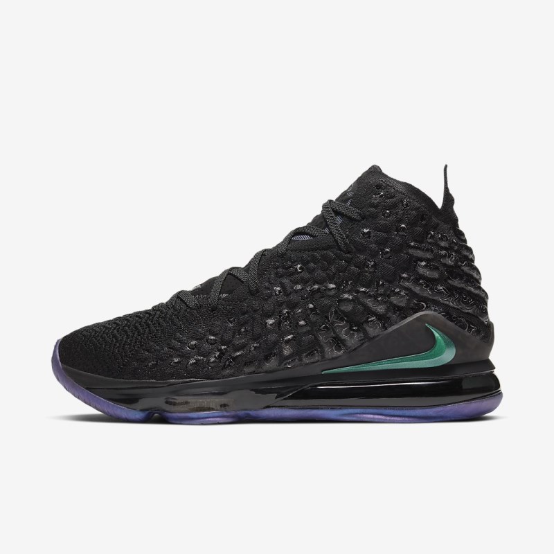 Nike LeBron 17 メンズ バスケットシューズ 黒 | IX1570-122