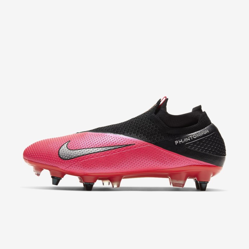 Nike Phantom Vision 2 エリート Dynamic フィット SG-PRO Anti-Clog Traction レディース サッカーシューズ 赤 | KZ3176-960