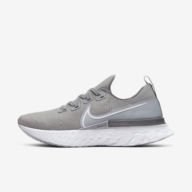 Nike React Infinity ラン フライニット メンズ ランニングシューズ グレー | SQ9402-302