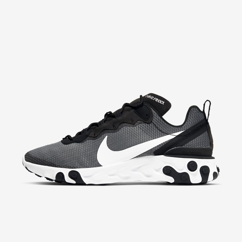 Nike React エレメント 55 SE メンズ スニーカー 黒 | JN5207-220