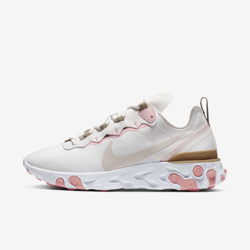 Nike React エレメント 55 レディース スニーカー ベージュ | YM3157-404