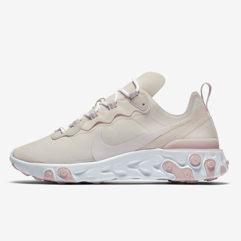 Nike React エレメント 55 レディース スニーカー 白 | JQ7502-506