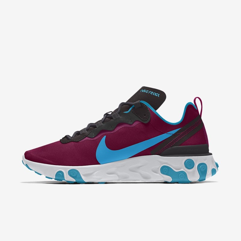 Nike React エレメント 55 レディース スニーカー 赤 | XC1288-450