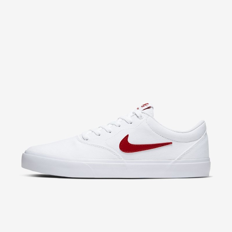 Nike SB Charge キャンバス レディース スケシュー 白 | EK3354-452