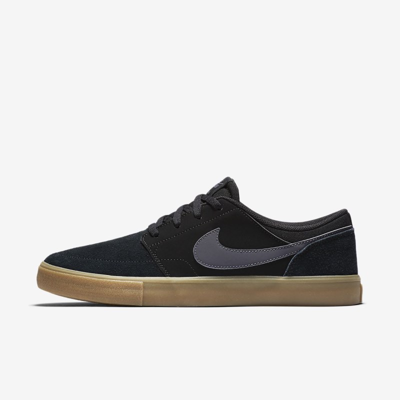 Nike SB Solarsoft Portmore II メンズ スケシュー 黒 | IM7659-385
